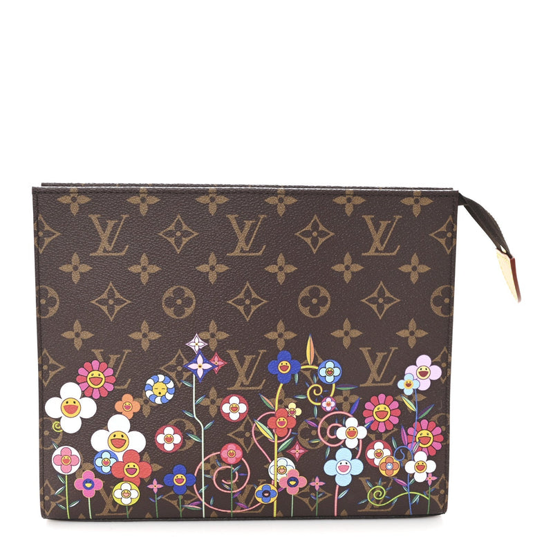 LV X TM MONOGRAM FLOWERS TOILETRY POUCH 26