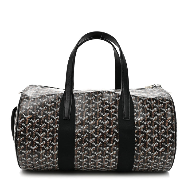 GOYARDINE BARREL 40 SPORTS BAG BLACK