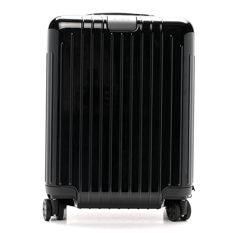RIMOWA GLOSS POLYCARBONATE ESSENTIAL LITE CABIN U BLACK