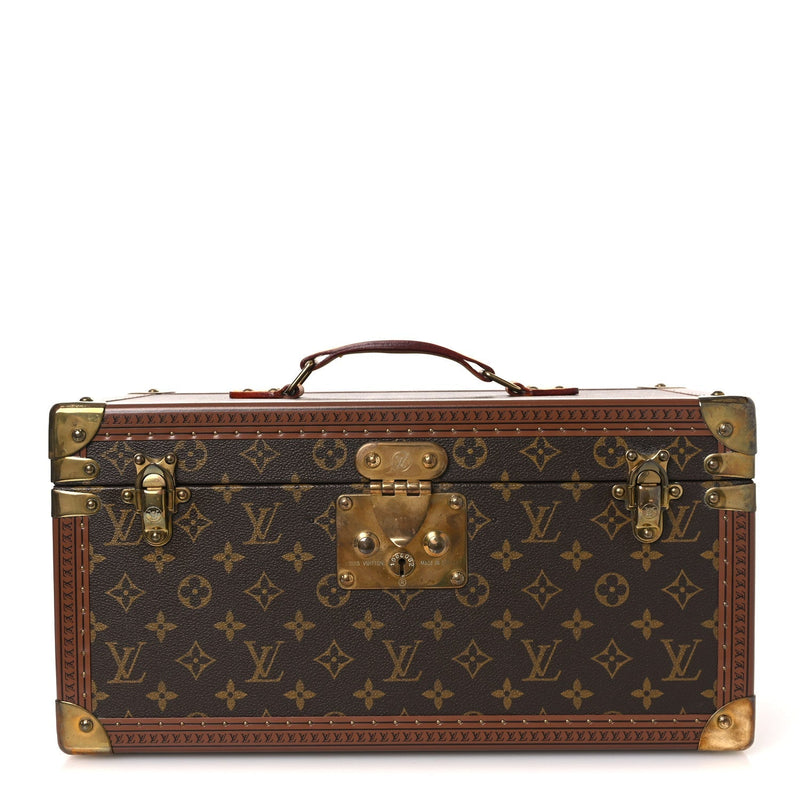 LOUIS VUITTON MONOGRAM BOITE BOUTEILLES ET GLACE BEAUTY TRAIN CASE