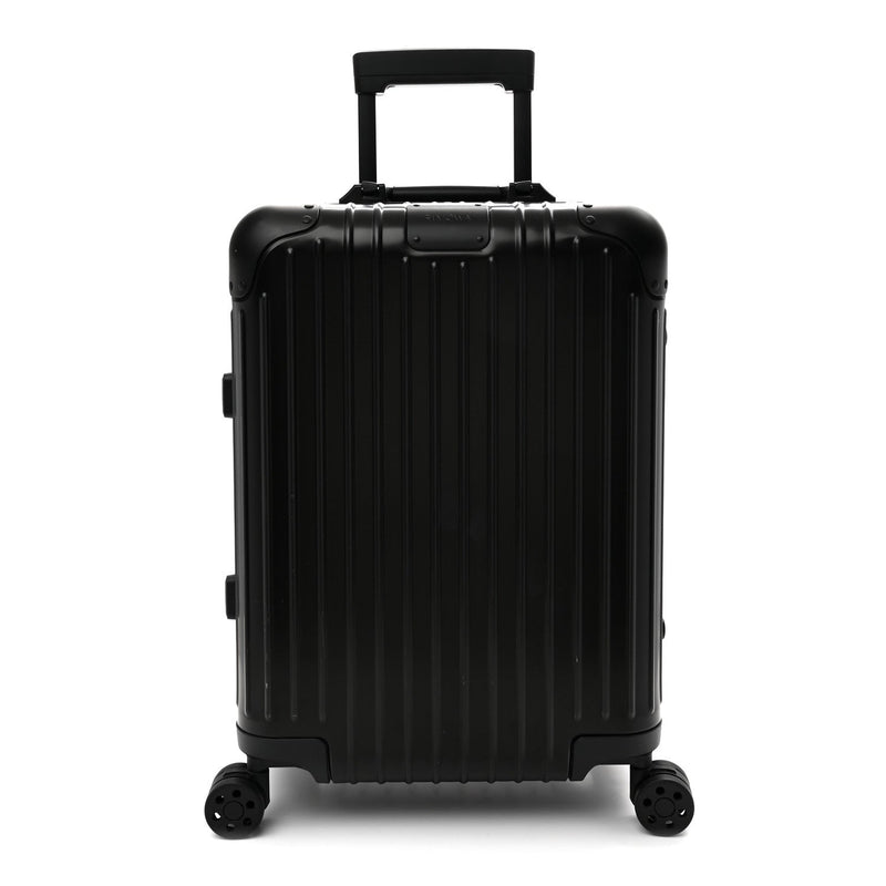 RIMOWA ALUMINUM ORIGINAL CABIN BLACK