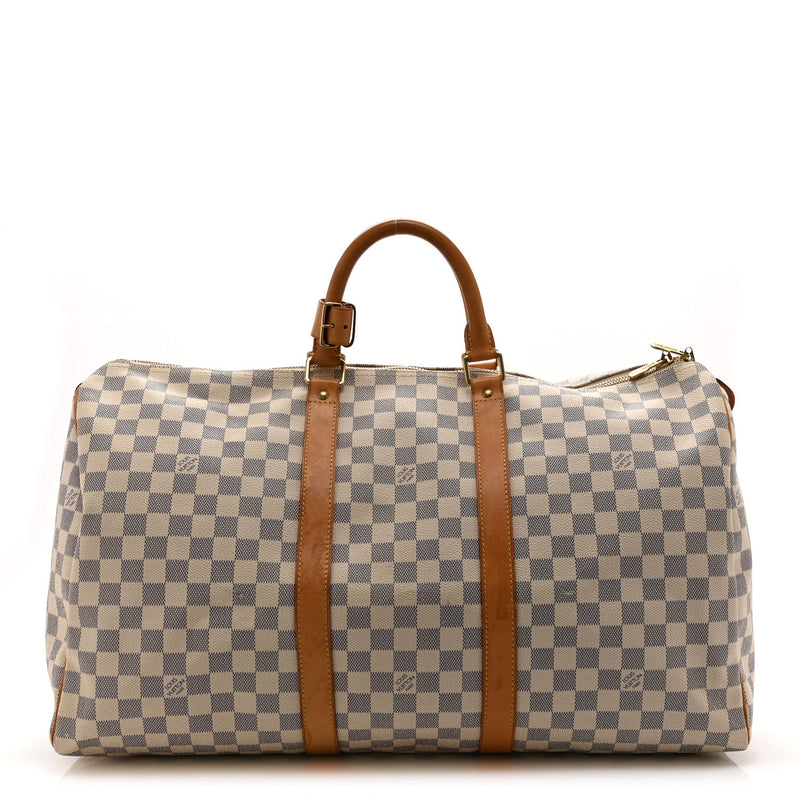 LOUIS VUITTON DAMIER AZUR KEEPALL 50