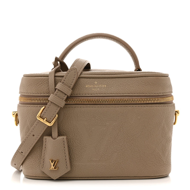 LOUIS VUITTON EMPREINTE MONOGRAM GIANT VANITY PM TOURTERELLE