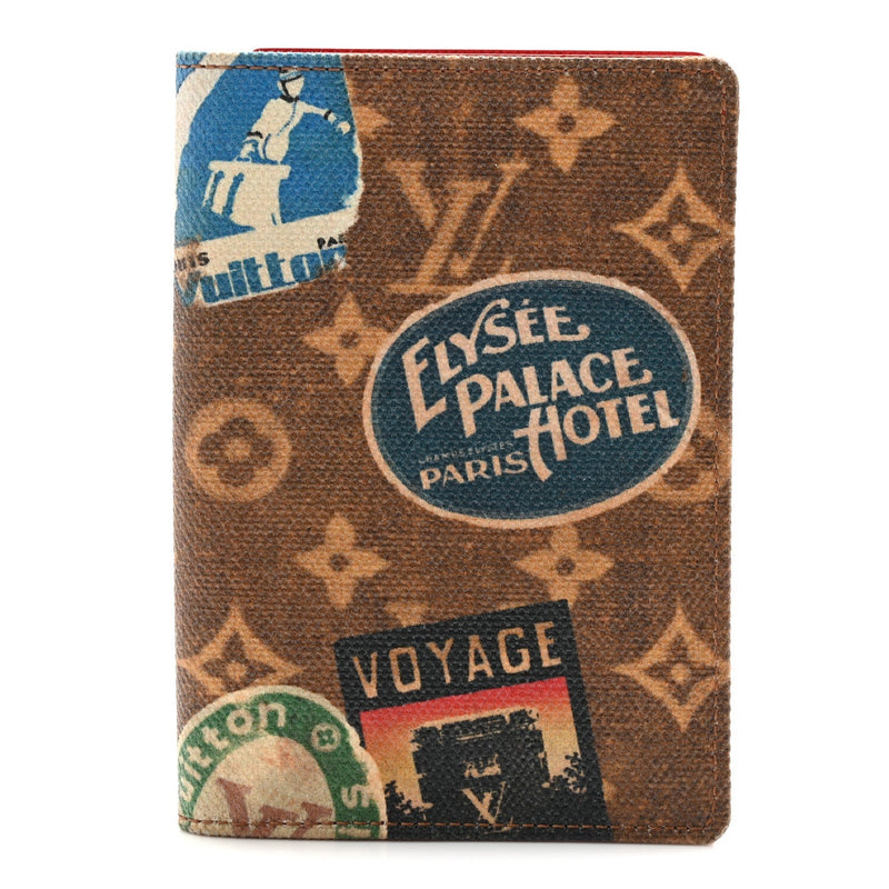 LOUIS VUITTON MONOGRAM FLIGHT MODE PASSPORT COVER