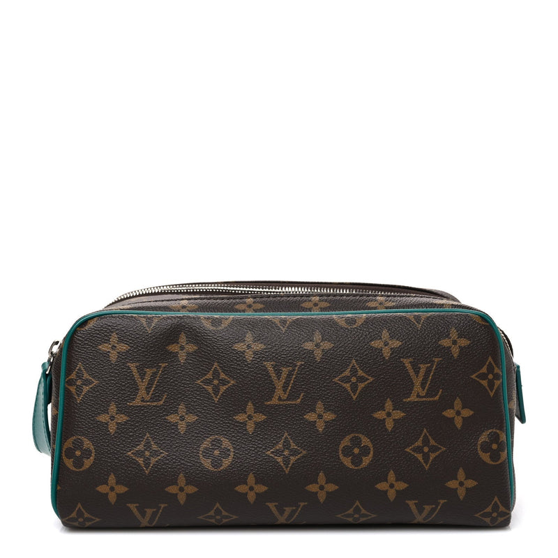 LOUIS VUITTON MONOGRAM DOPP KIT TOILET POUCH GREEN