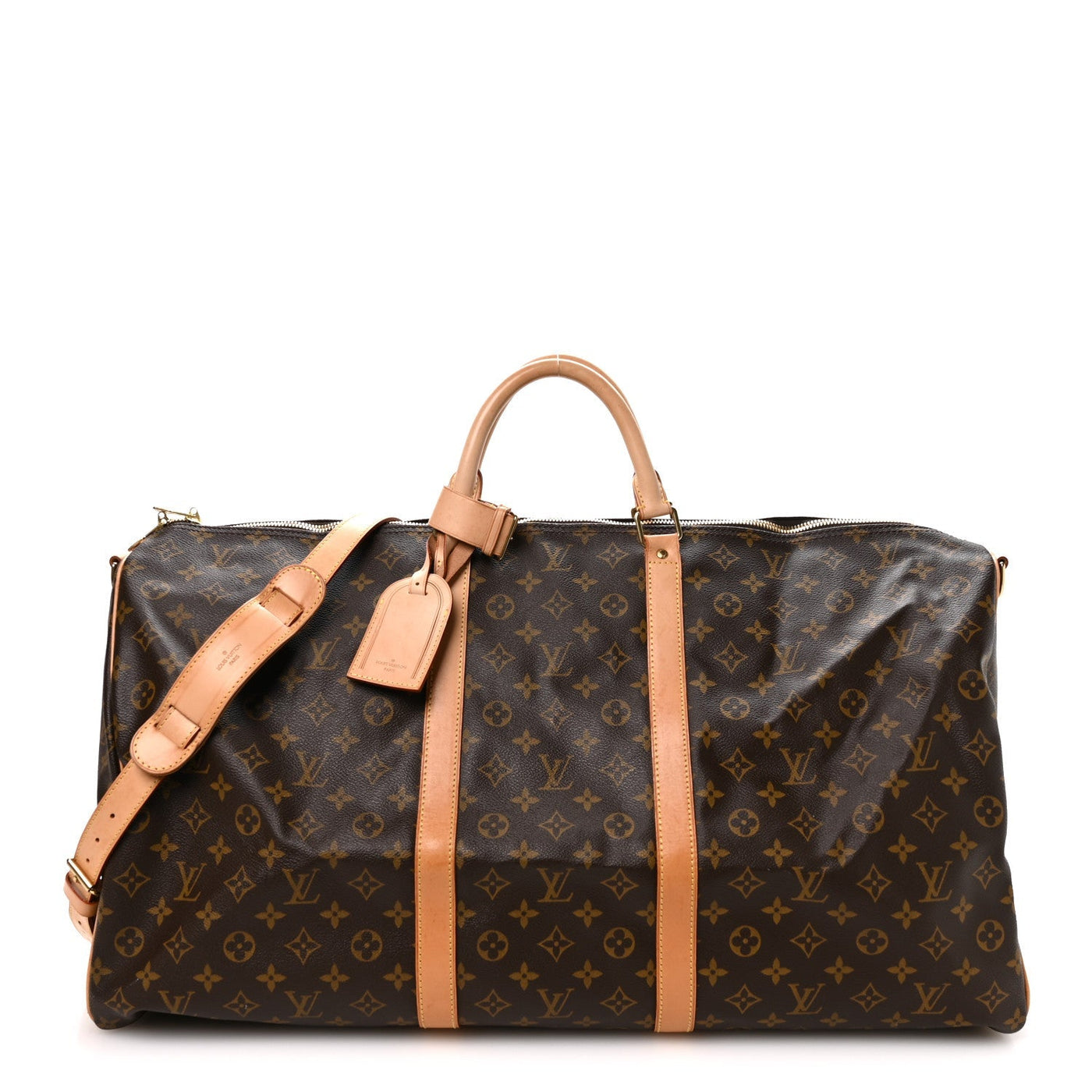LOUIS VUITTON MONOGRAM KEEPALL BANDOULIERE 60