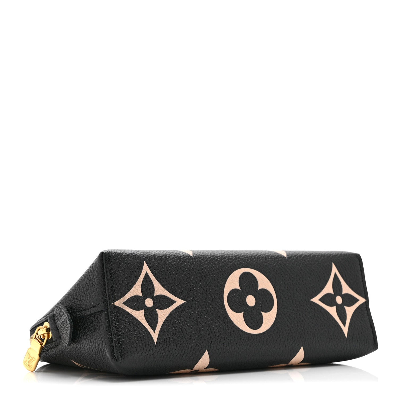 LOUIS VUITTON EMPREINTE MONOGRAM GIANT COSMETIC POUCH BLACK BEIGE