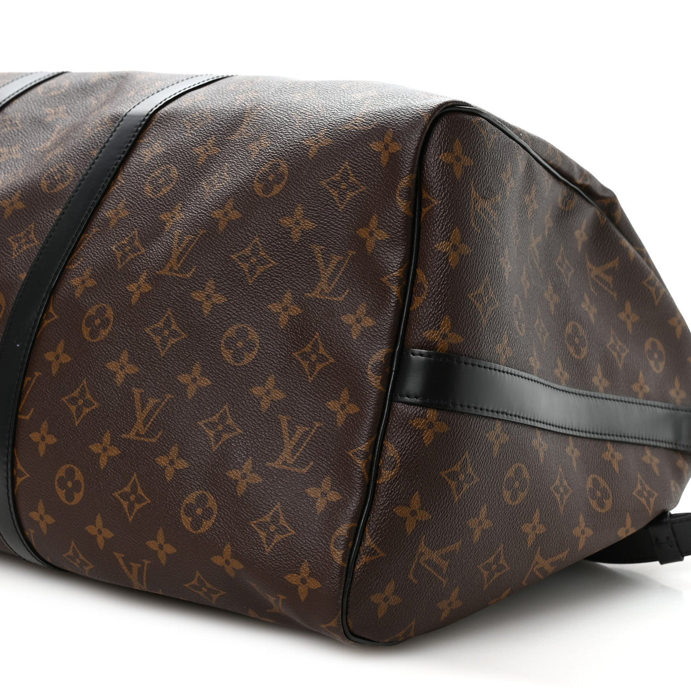 LOUIS VUITTON MONOGRAM MACASSAR KEEPALL BANDOULIERE 55