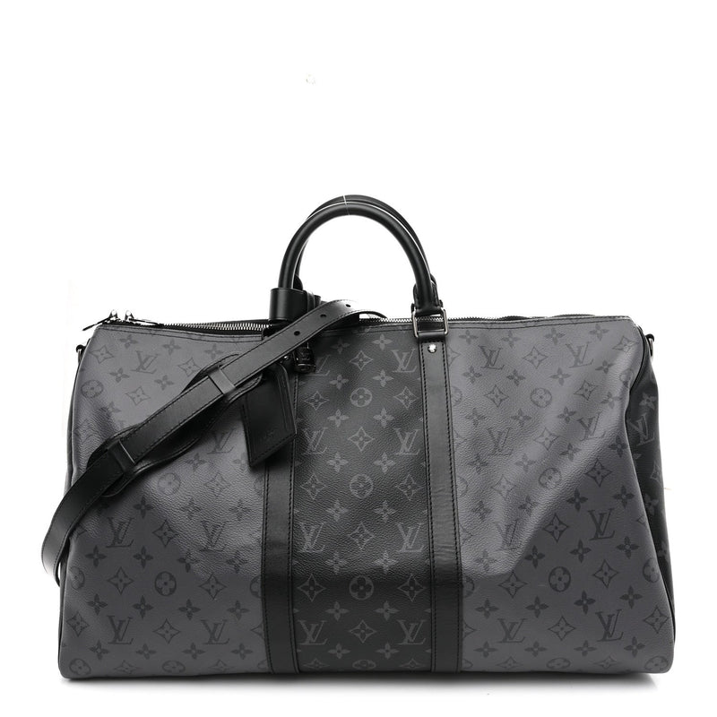 LOUIS VUITTON REVERSE MONOGRAM ECLIPSE KEEPALL BANDOULIERE 50