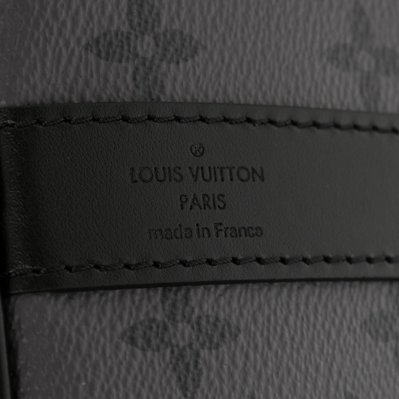 LOUIS VUITTON MONOGRAM ECLIPSE REVERSE KEEPALL BANDOULIERE 35