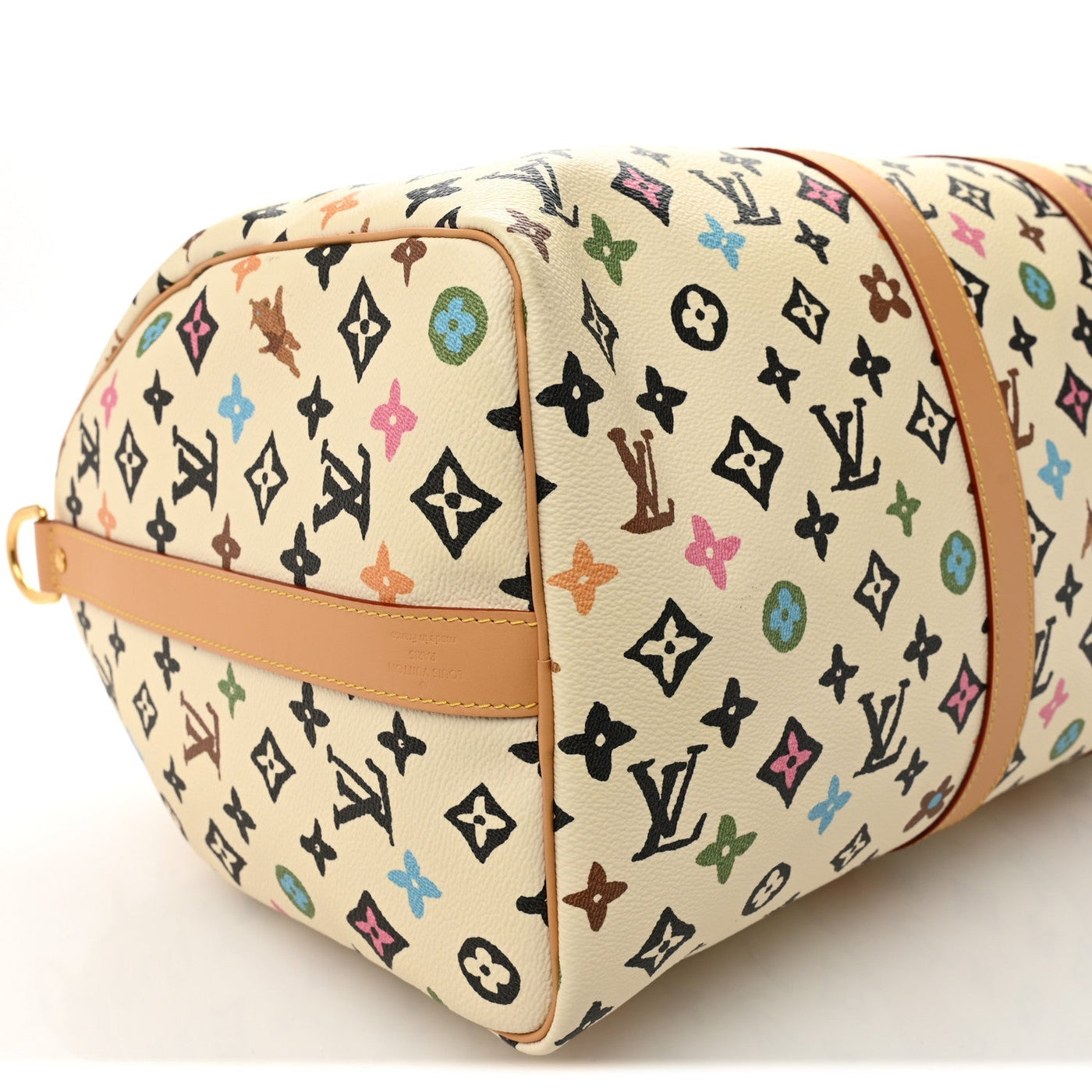 LOUIS VUITTON MONOGRAM CRAGGY KEEPALL BANDOULIERE 45 VANILLA