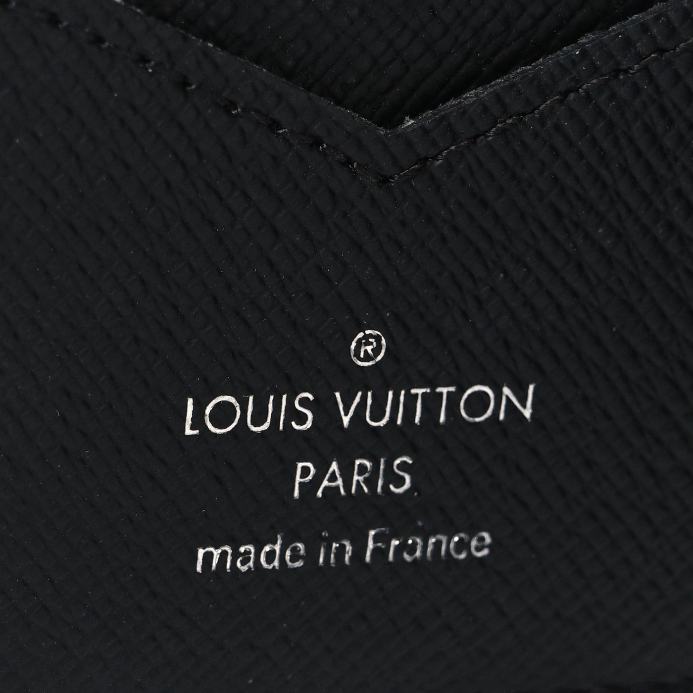 LOUIS VUITTON MONOGRAM ECLIPSE PASSPORT COVER