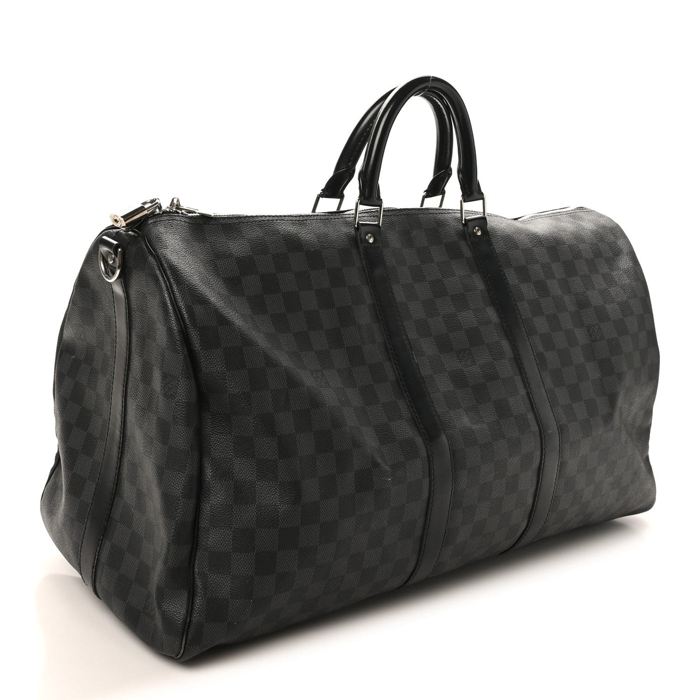 LOUIS VUITTON DAMIER GRAPHITE KEEPALL BANDOULIERE 55