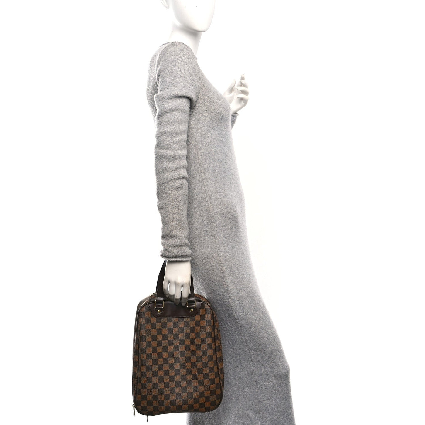 LOUIS VUITTON DAMIER EBENE EXCURSION SHOE BAG