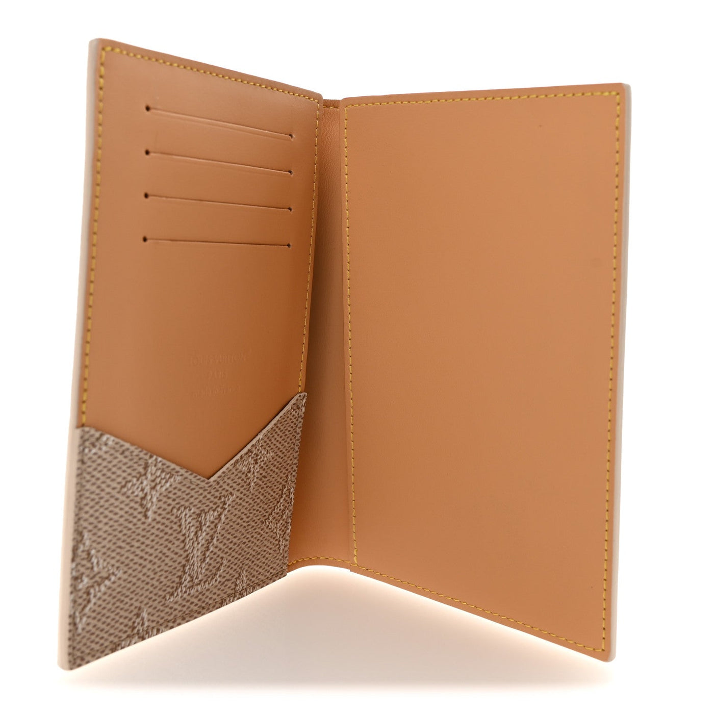 LOUIS VUITTON MONOGRAM HERITAGE PASSPORT COVER LIN