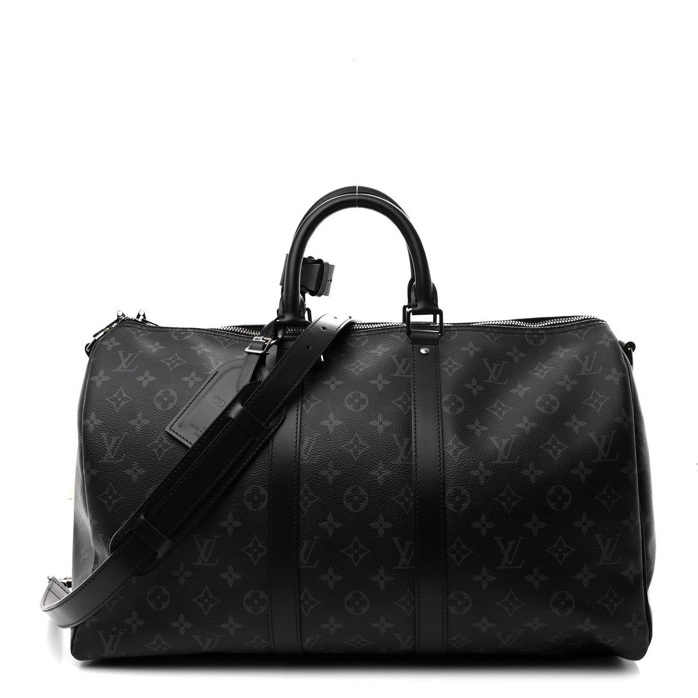LOUIS VUITTON MONOGRAM ECLIPSE KEEPALL BANDOULIERE 45