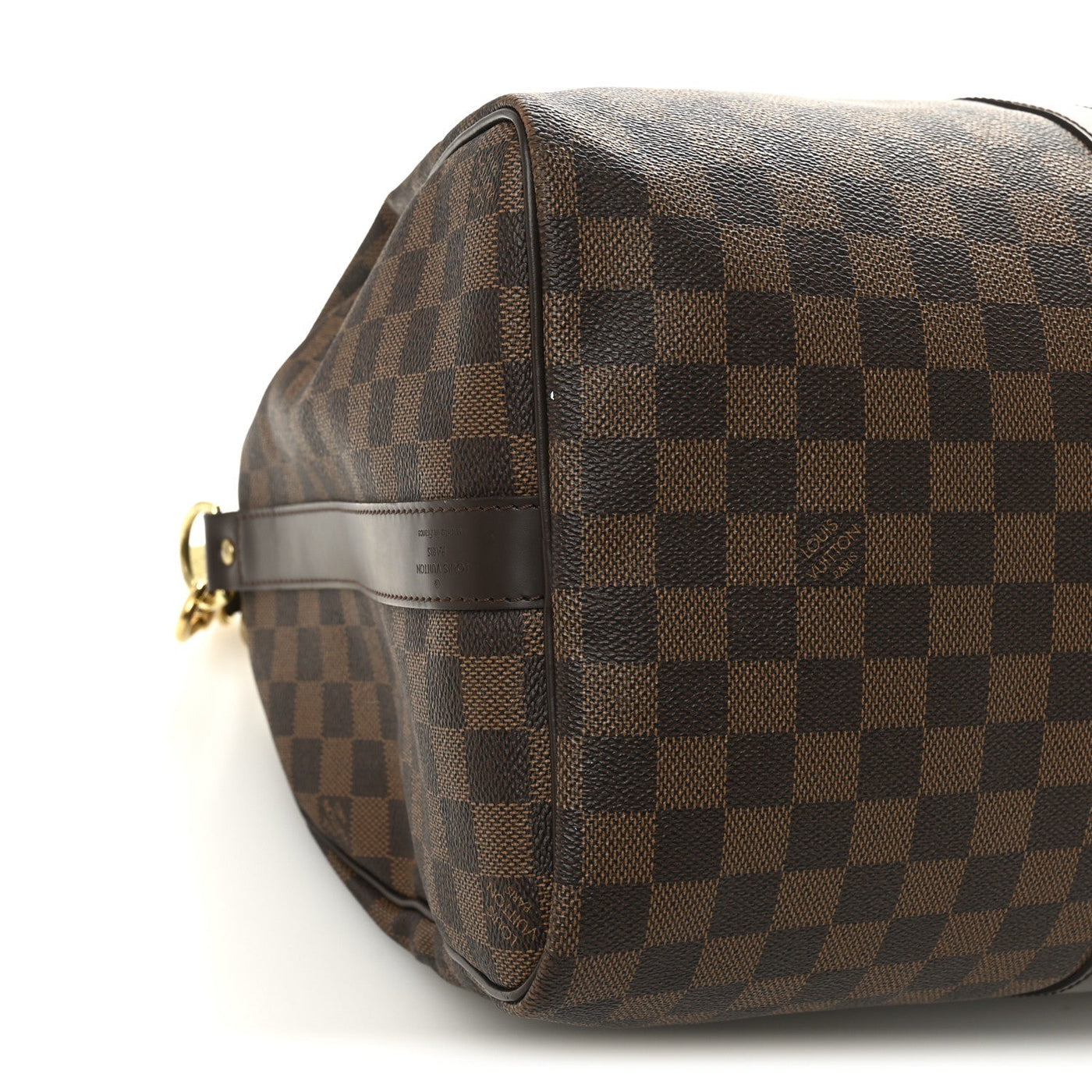 LOUIS VUITTON DAMIER EBENE KEEPALL BANDOULIERE 45