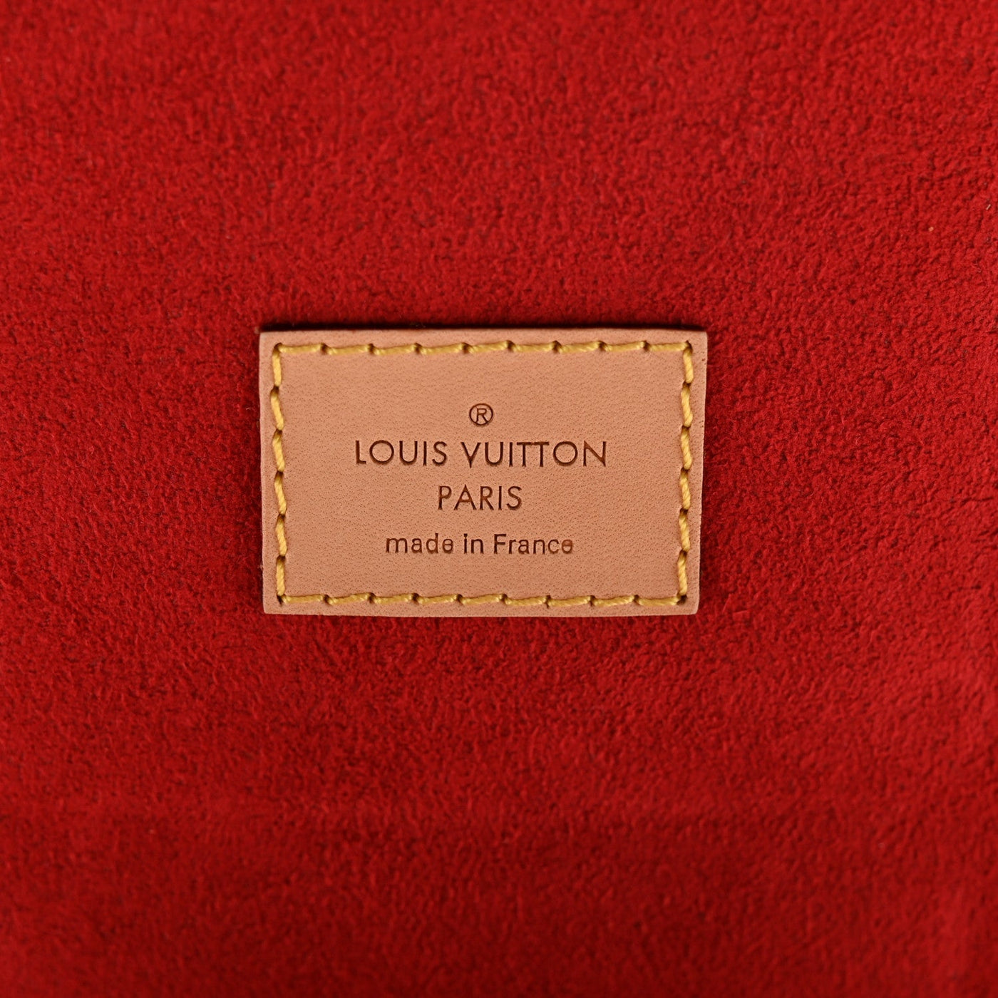 LOUIS VUITTON MONOGRAM JEWELRY BOX RED