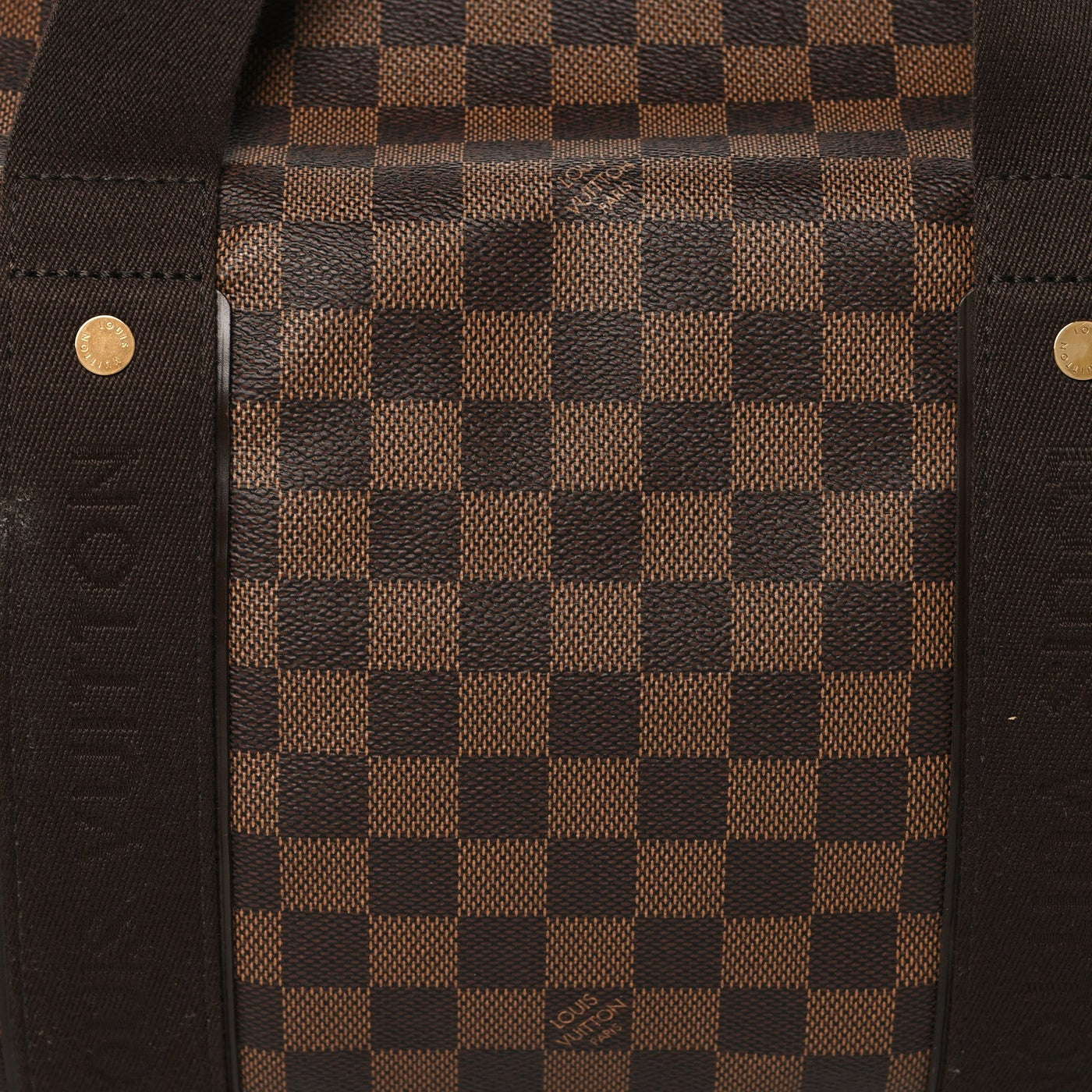 LOUIS VUITTON DAMIER EBENE WEEKENDER BEAUBOURG GM
