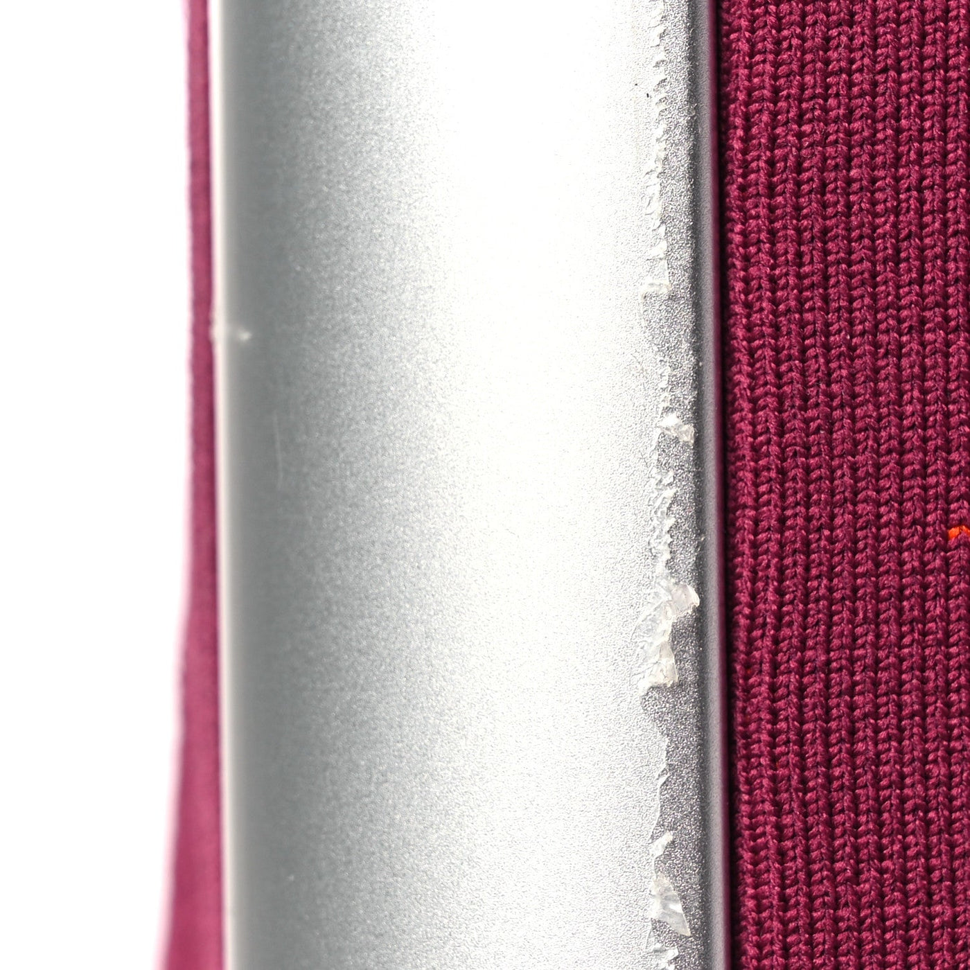 LOUIS VUITTON KNIT MONOGRAM HORIZON SOFT 55 SUITCASE FUCHSIA
