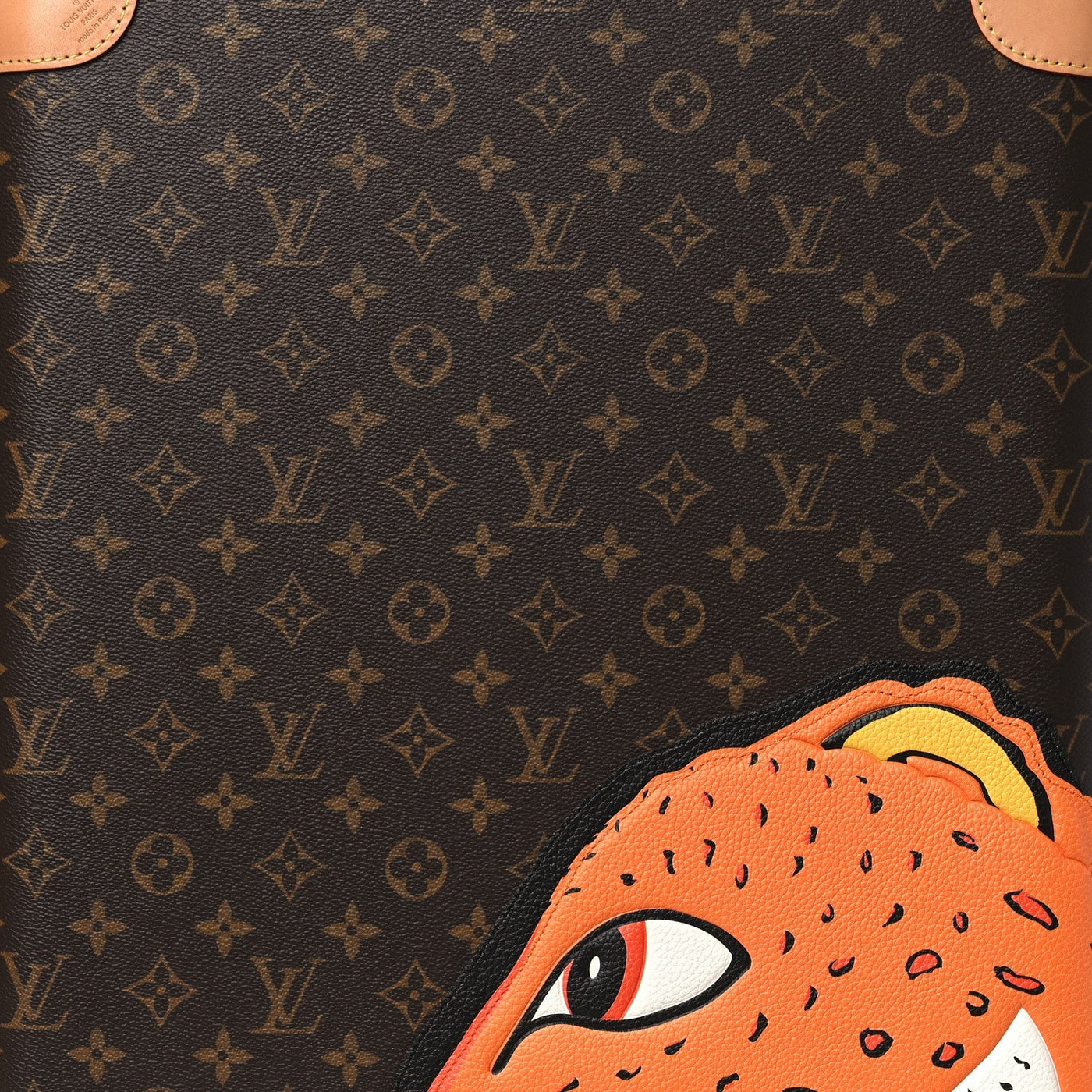 LV X SUN YITIAN MONOGRAM LEOPARD HORIZON 55