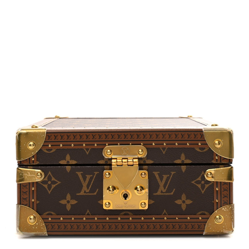 LOUIS VUITTON MONOGRAM JEWELRY BOX RED