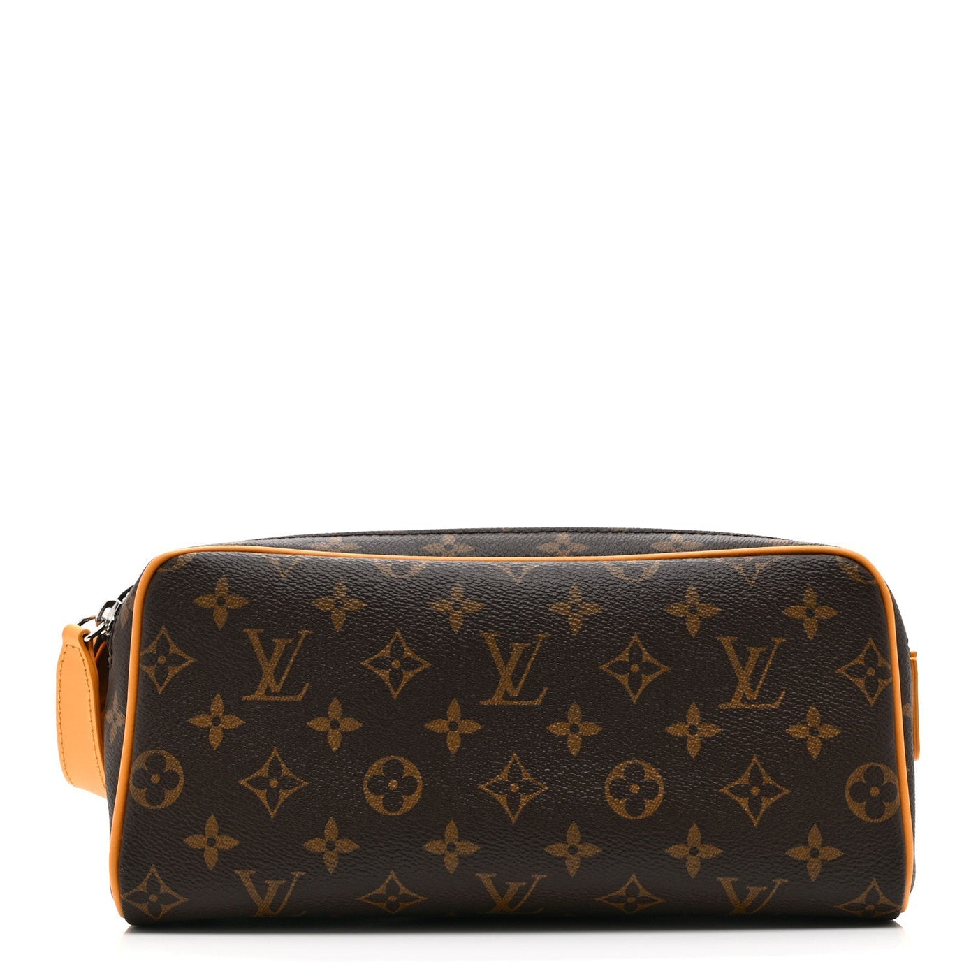 LOUIS VUITTON MONOGRAM DOPP KIT TOILET POUCH SAFRAN YELLOW