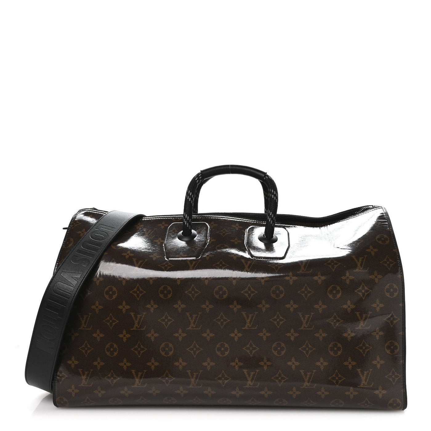 LOUIS VUITTON MONOGRAM GLAZE KEEPALL BANDOULIERE 50