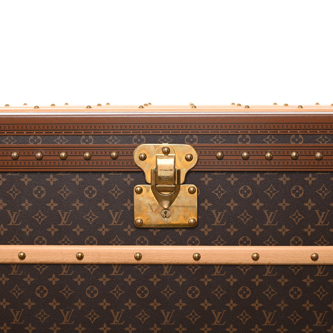 LOUIS VUITTON MONOGRAM MALLE COURRIER LOZINE TRUNK 110