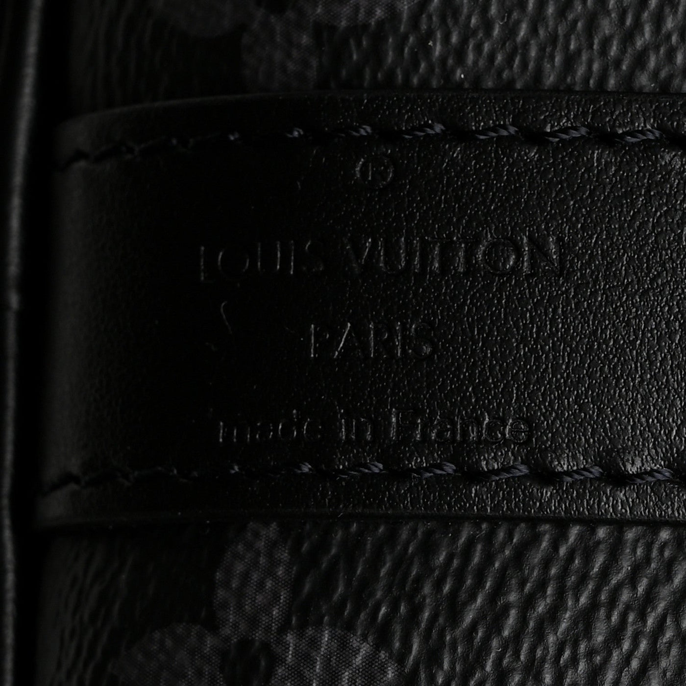 LOUIS VUITTON REVERSE MONOGRAM ECLIPSE KEEPALL BANDOULIERE 50