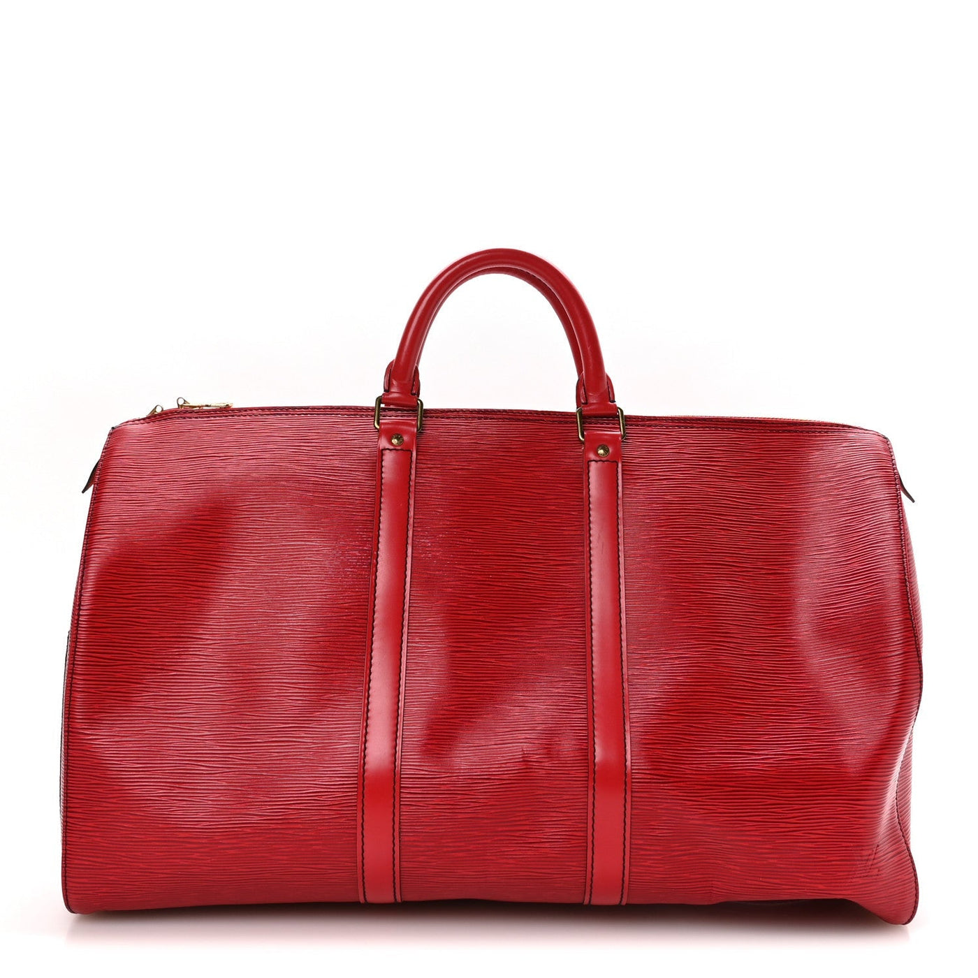 LOUIS VUITTON EPI KEEPALL 50 CASTILLAN RED