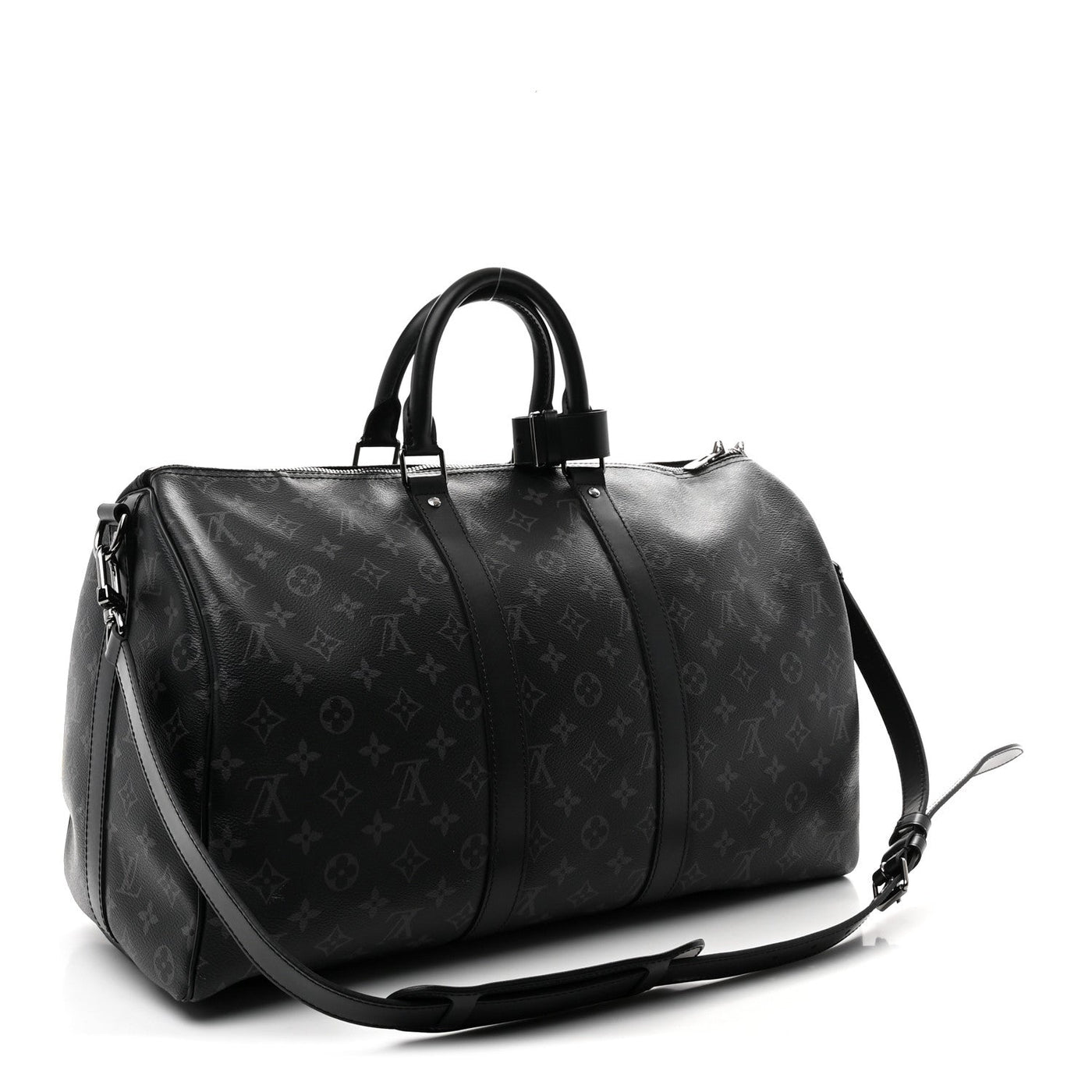 LOUIS VUITTON MONOGRAM ECLIPSE KEEPALL BANDOULIERE 45