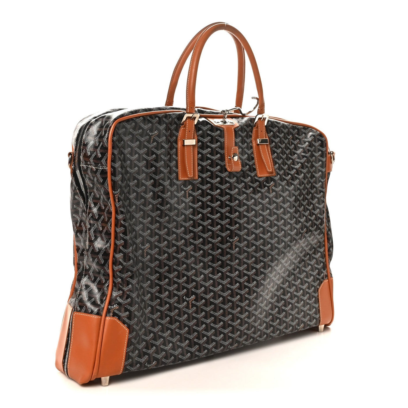 GOYARDINE PORTE-HABITS GARMENT BAG BLACK GOLD