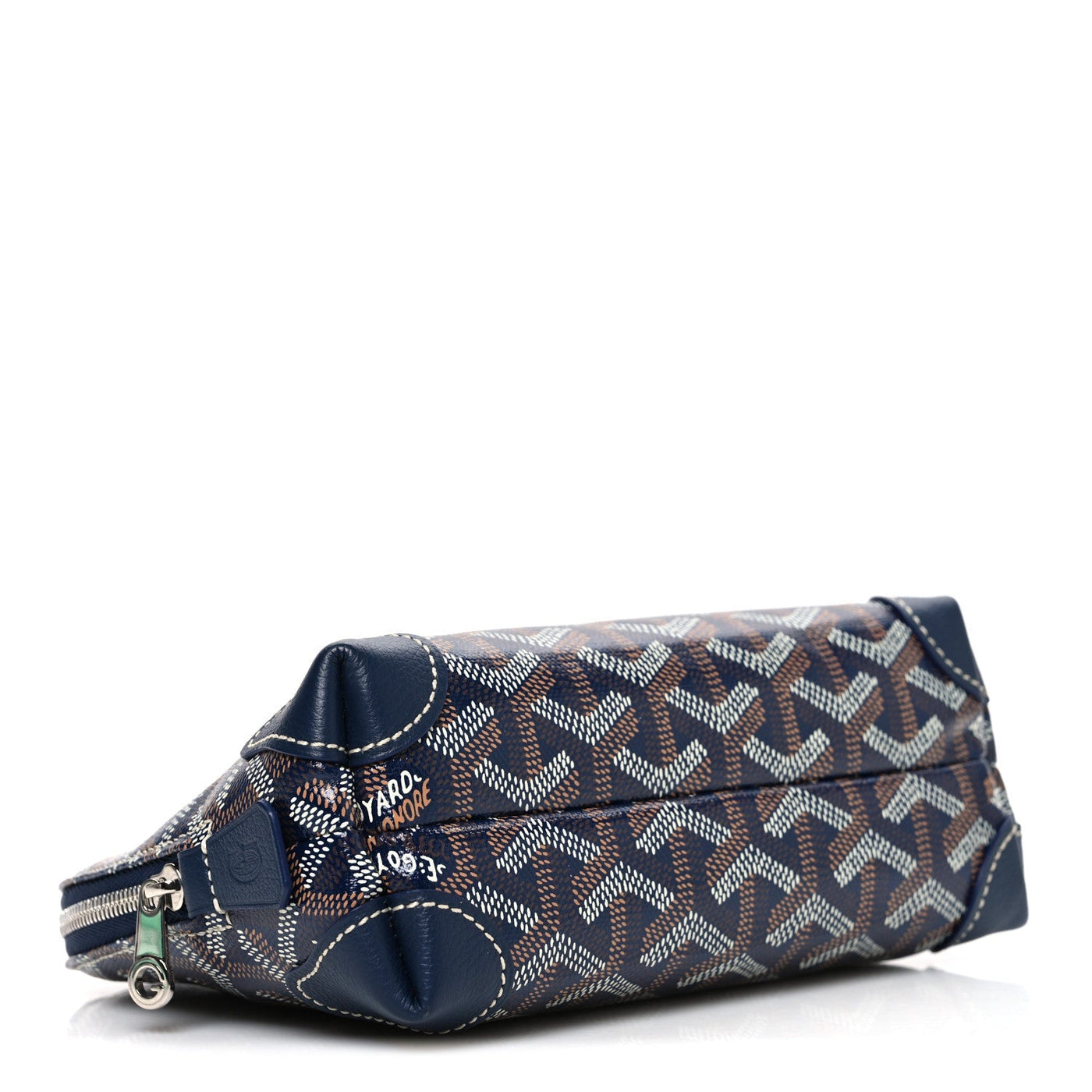 GOYARDINE VENDOME TOILETRY POUCH NAVY