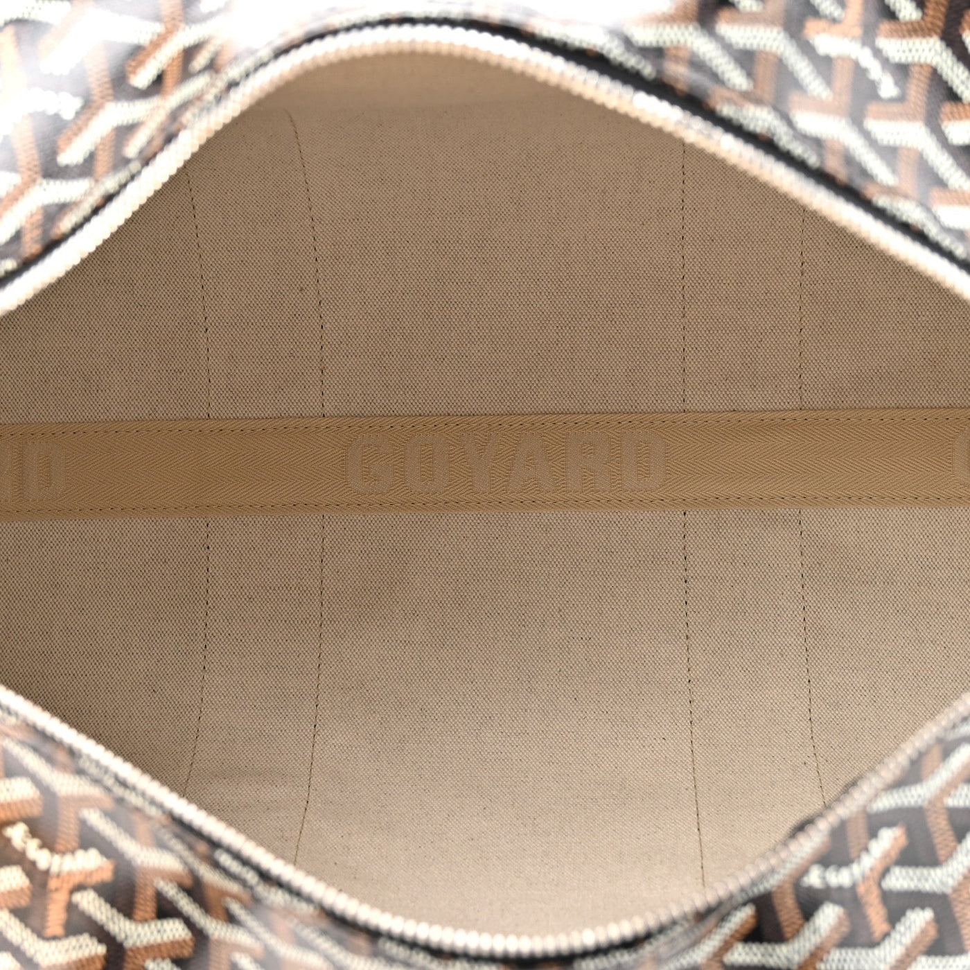 GOYARDINE BARREL 40 SPORTS BAG BLACK