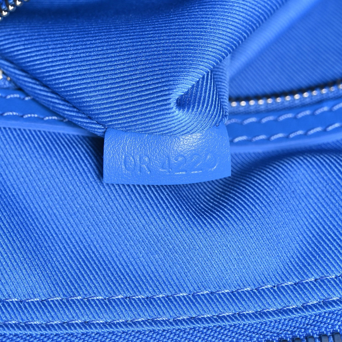 LOUIS VUITTON MONOGRAM CLOUDS KEEPALL BANDOULIERE 50 BLUE