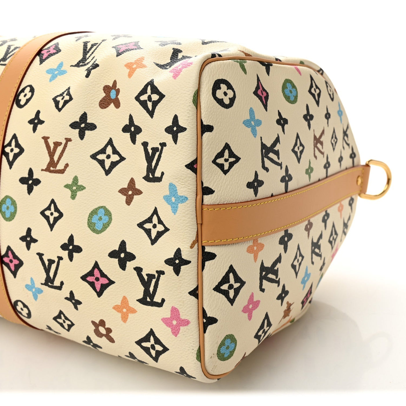 LOUIS VUITTON MONOGRAM CRAGGY KEEPALL BANDOULIERE 45 VANILLA