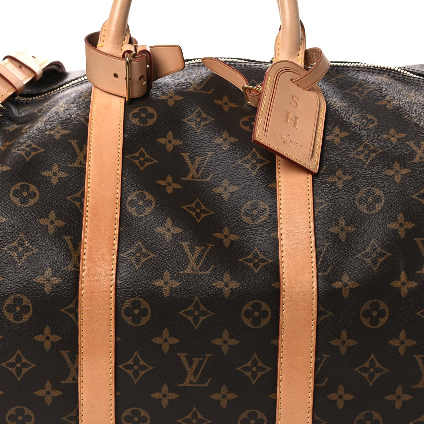 LOUIS VUITTON MONOGRAM KEEPALL BANDOULIERE 55