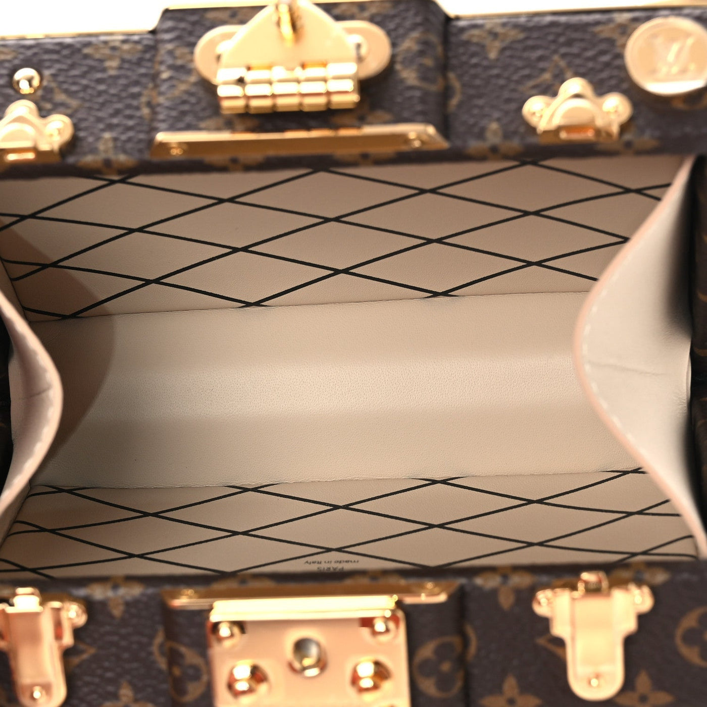 LOUIS VUITTON MONOGRAM PIC TRUNK