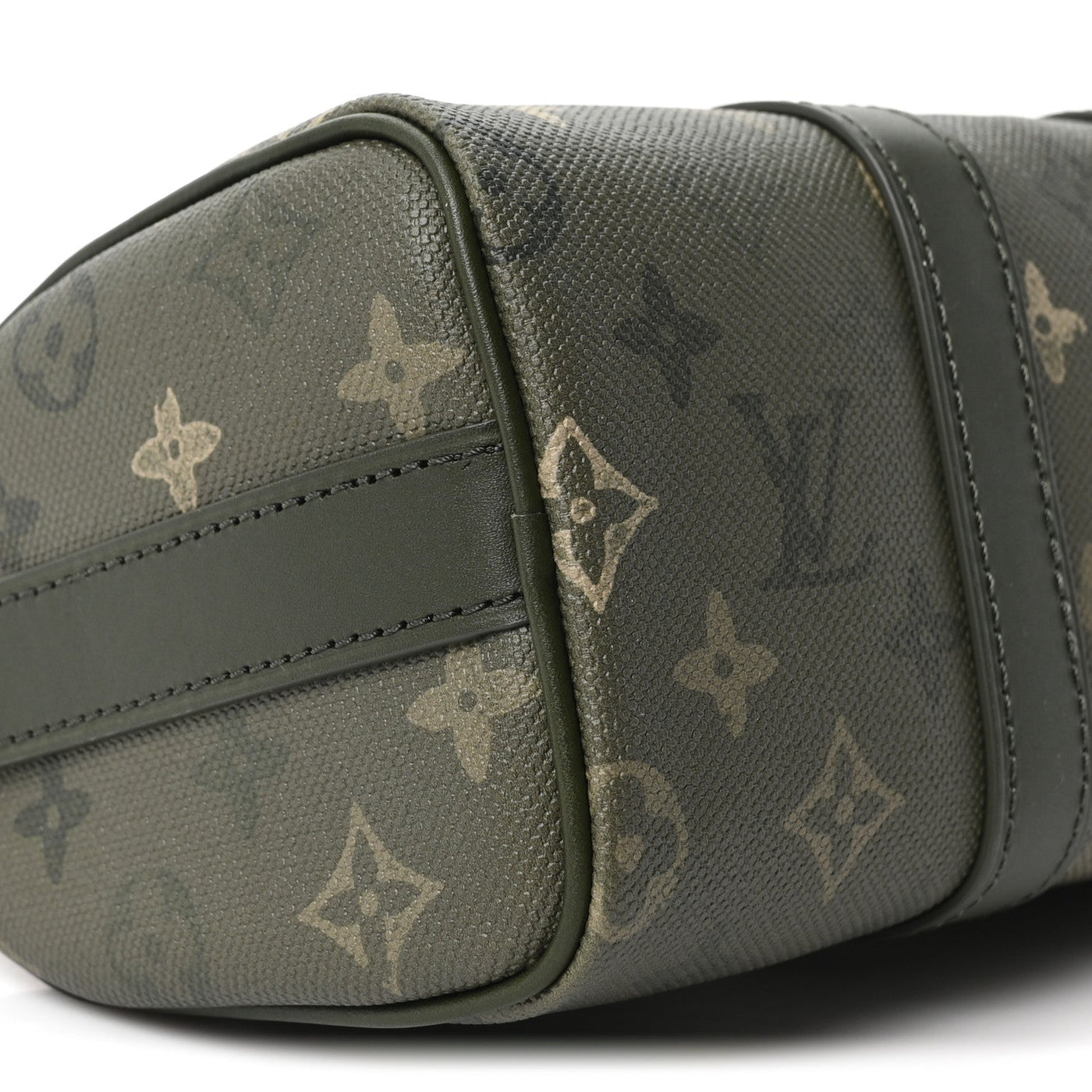 LOUIS VUITTON MONOGRAM SURPLUS KEEPALL BANDOULIERE 25 KHAKI