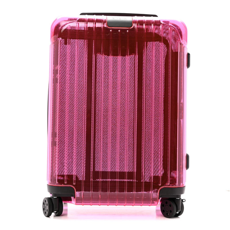 RIMOWA TRANSPARENT POLYCARBONATE ESSENTIAL CABIN NEON PINK