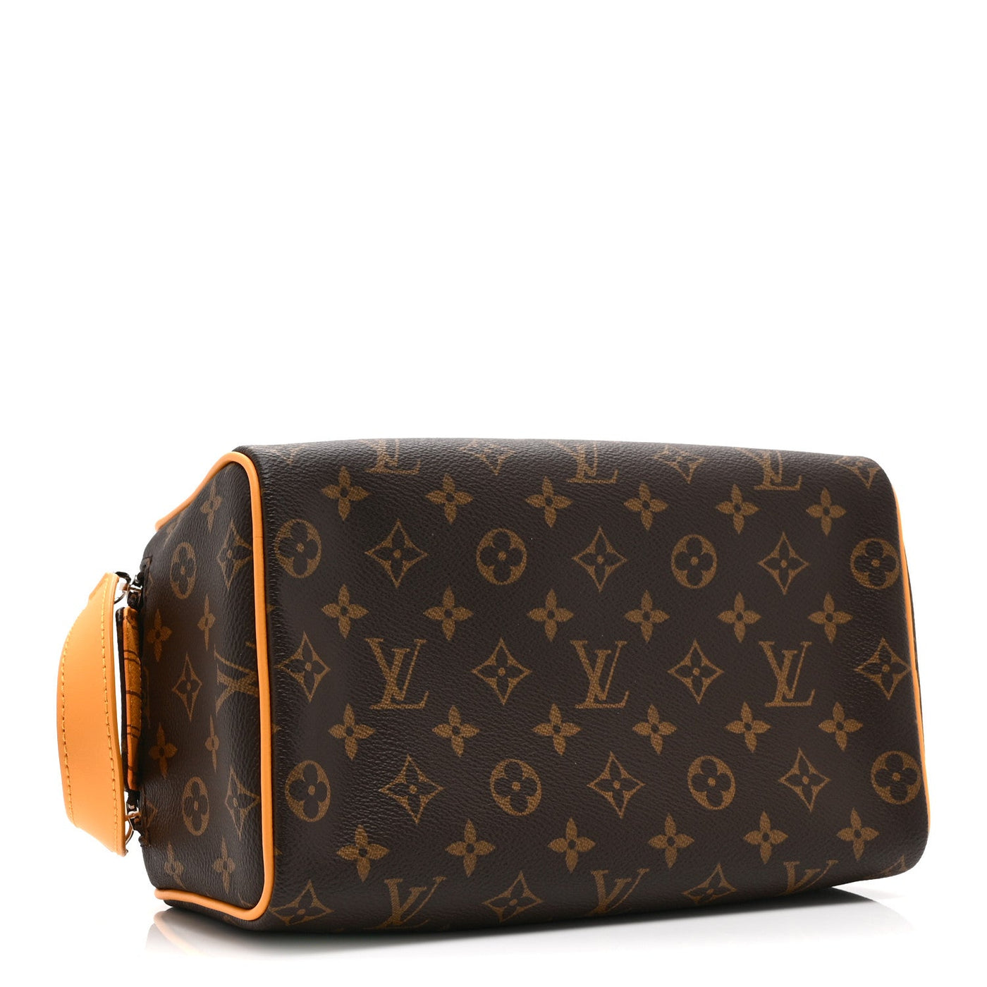 LOUIS VUITTON MONOGRAM DOPP KIT TOILET POUCH SAFRAN YELLOW