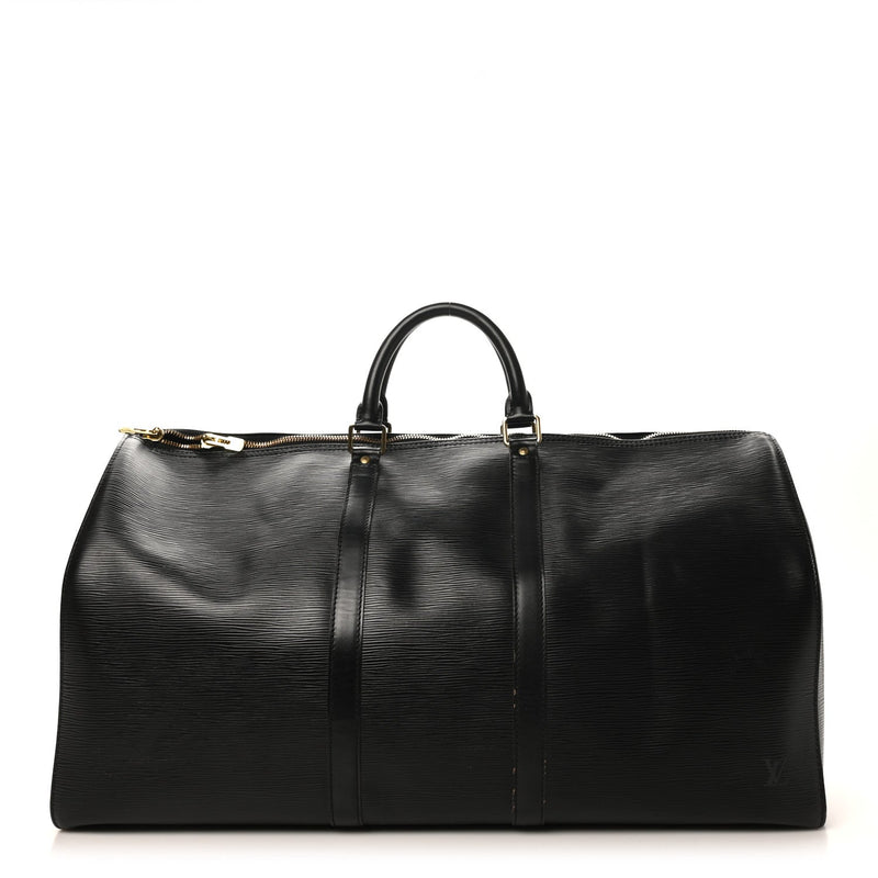 LOUIS VUITTON EPI KEEPALL 55 BLACK