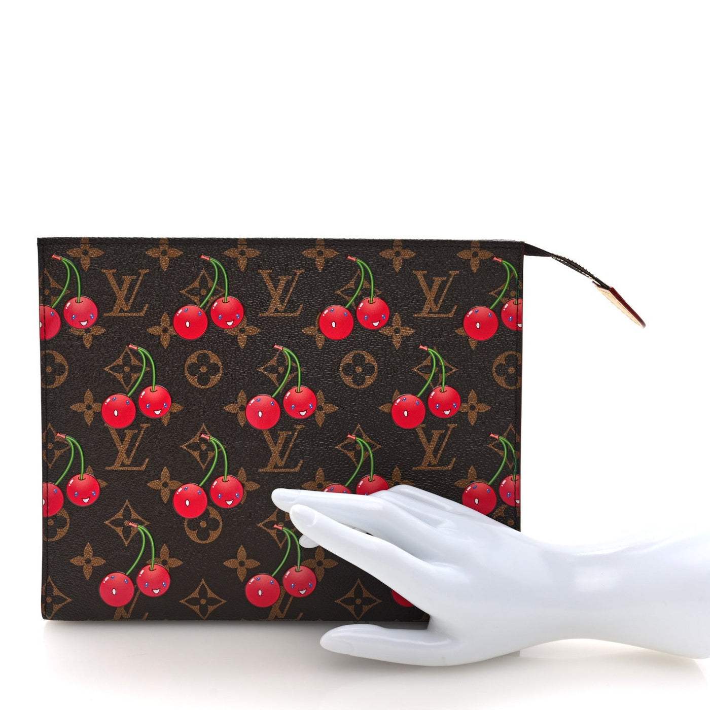 LV X TM MONOGRAM CERISES TOILETRY POUCH