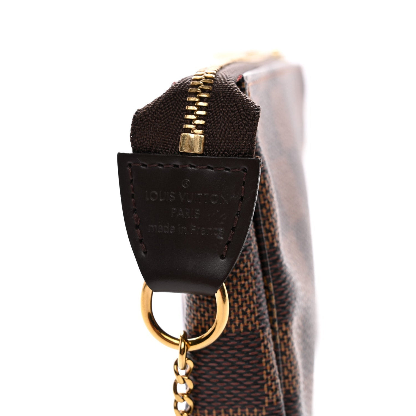 LOUIS VUITTON DAMIER EBENE MINI POCHETTE ACCESSORIES