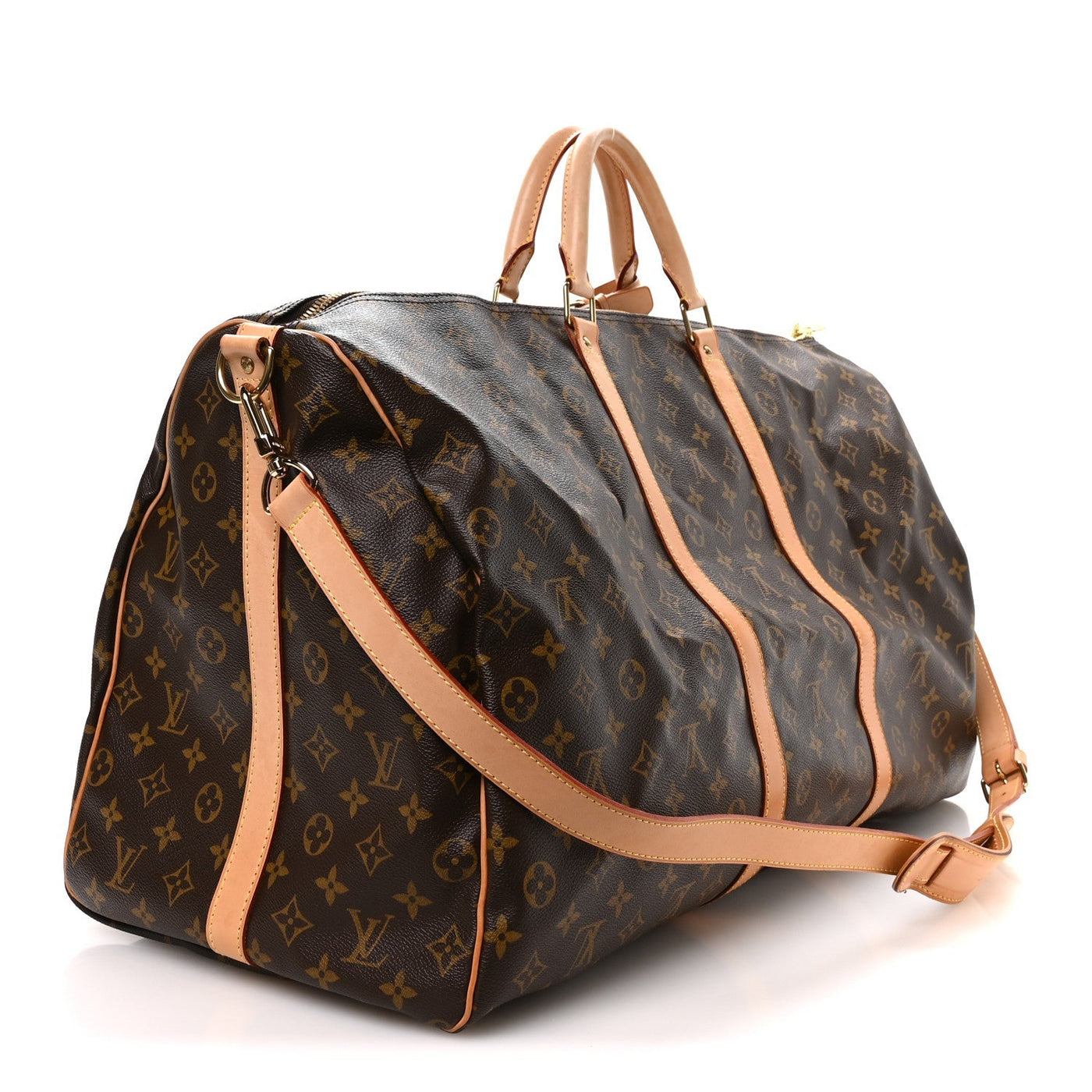 LOUIS VUITTON MONOGRAM KEEPALL BANDOULIERE 60