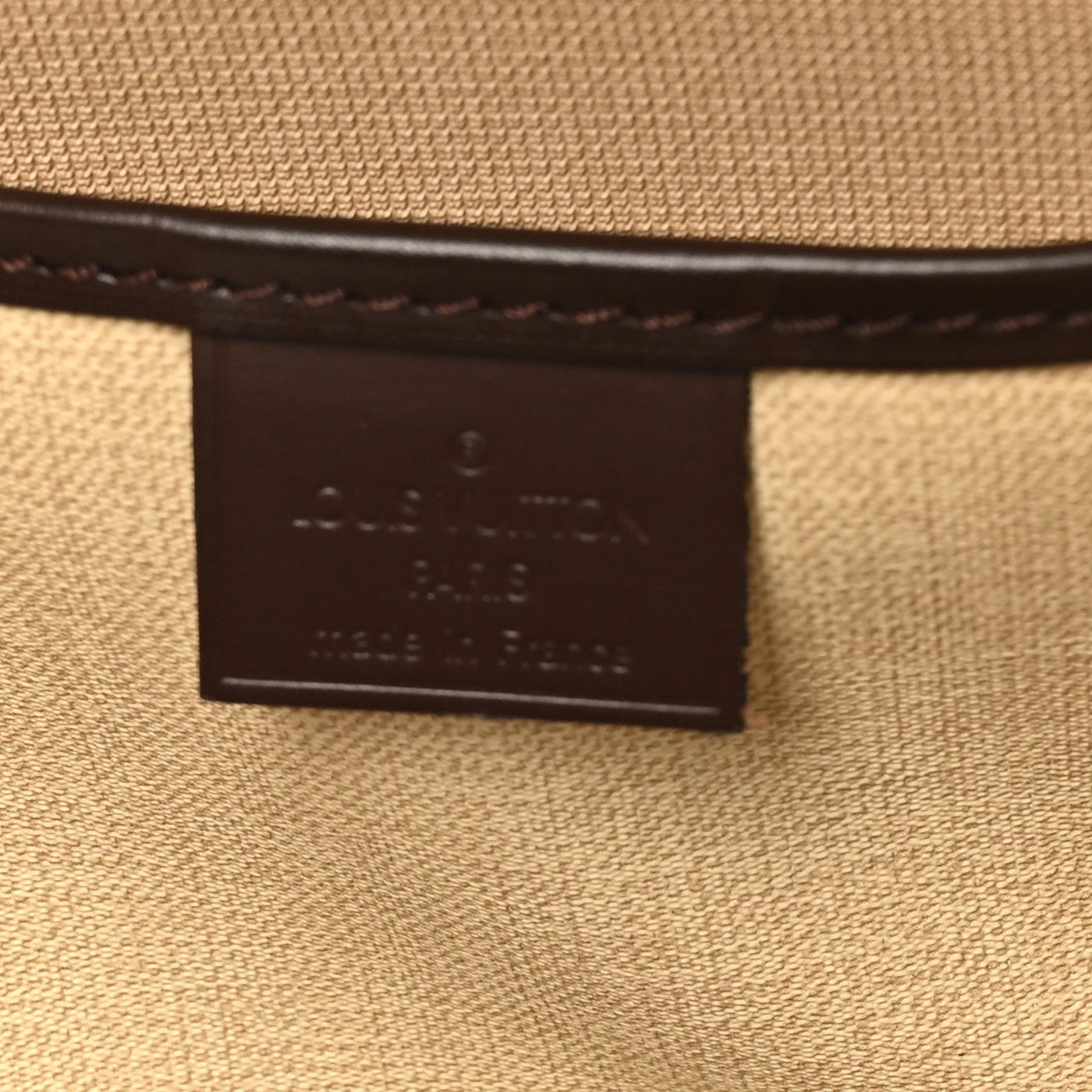 LOUIS VUITTON DAMIER EBENE EXCURSION SHOE BAG