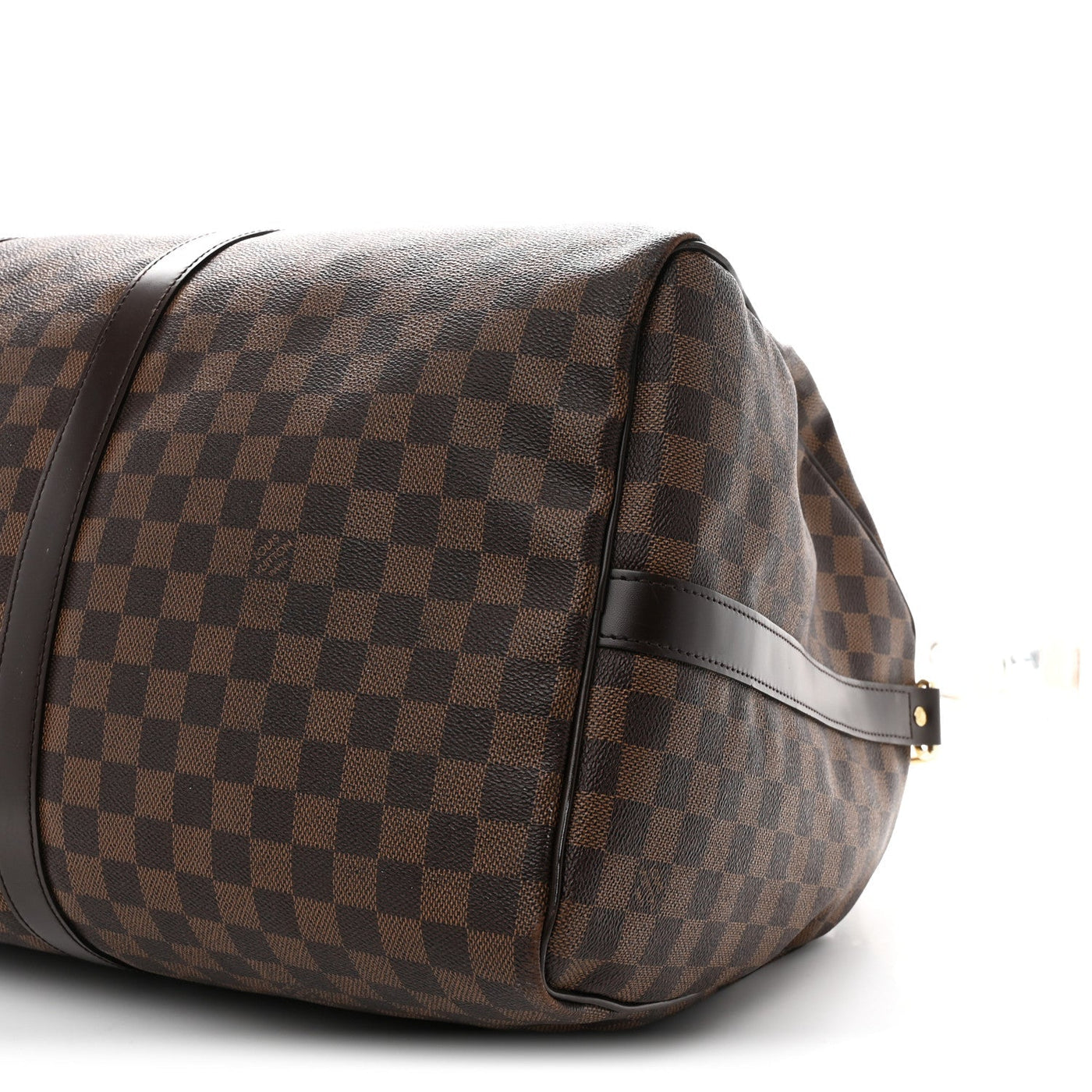 LOUIS VUITTON DAMIER EBENE KEEPALL BANDOULIERE 55