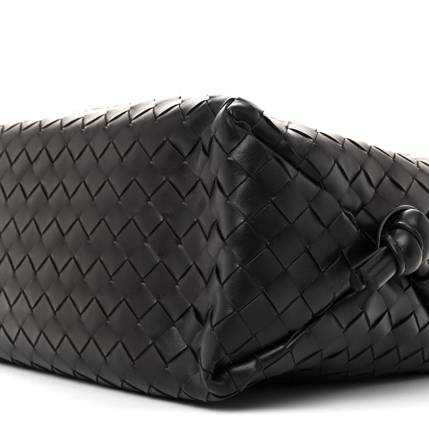BOTTEGA VENETA NAPPA INTRECCIATO MEDIUM LOOP WEEKENDER BAG FONDANT