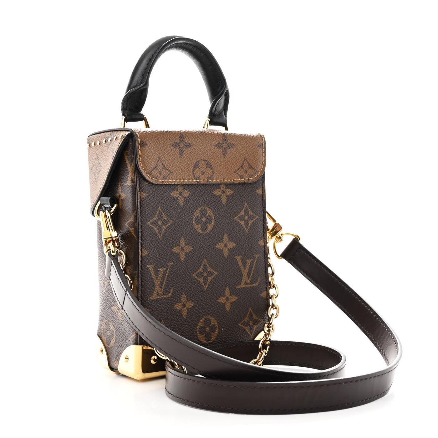 LOUIS VUITTON REVERSE MONOGRAM CAMERA BOX NM